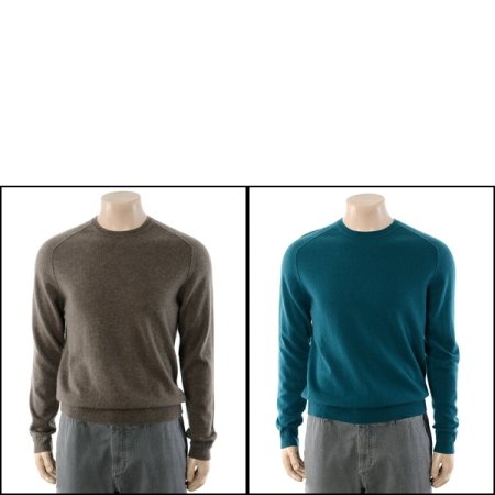 캐시미어100솔리드 라운드 니트긴소매