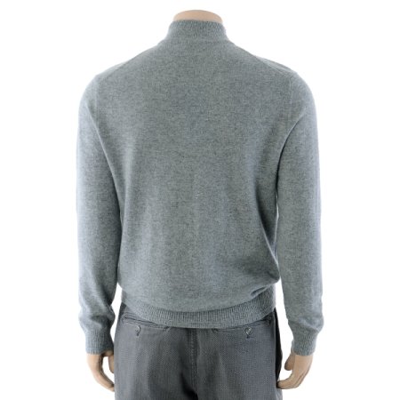 캐시미어100 반폴라 니트 긴소매