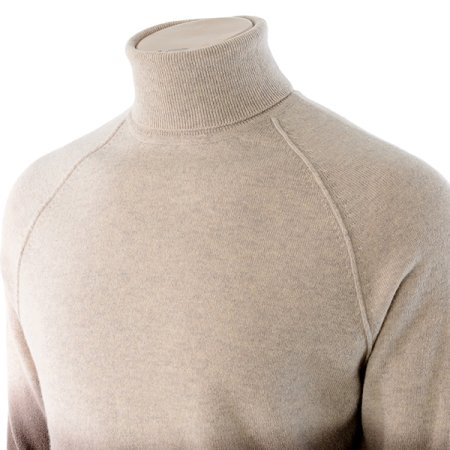 모100 가먼트다잉 터틀넥 니트긴소매