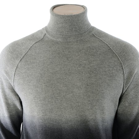 모100 가먼트다잉 터틀넥 니트긴소매