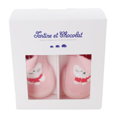 양말신발마이비숑매직 핑크