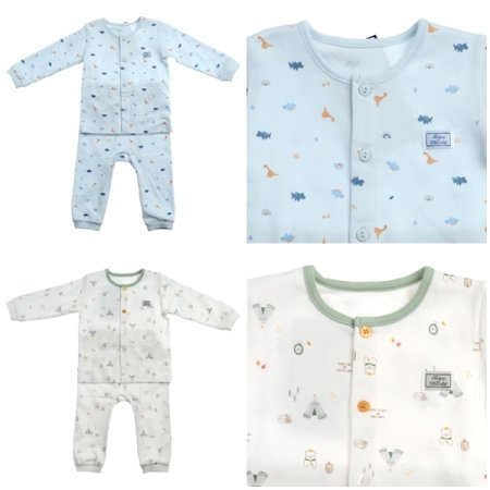 가을겨울 캠핑다이노내의2종세트