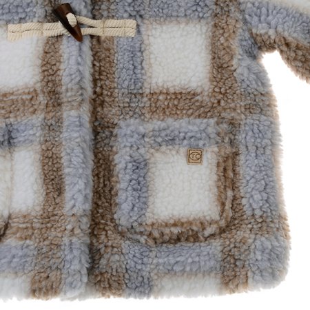 TCBR드봉체크퍼자켓