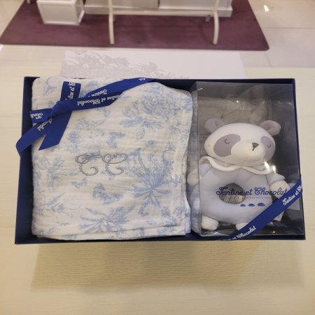 출산선물 벨라블랭킷 디아딸랑이2종세트