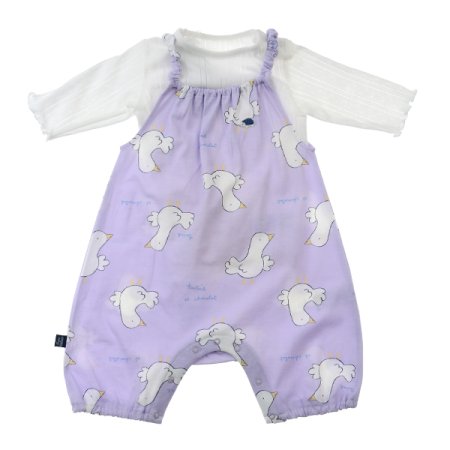 백일돌선물 오리멜빵상하L