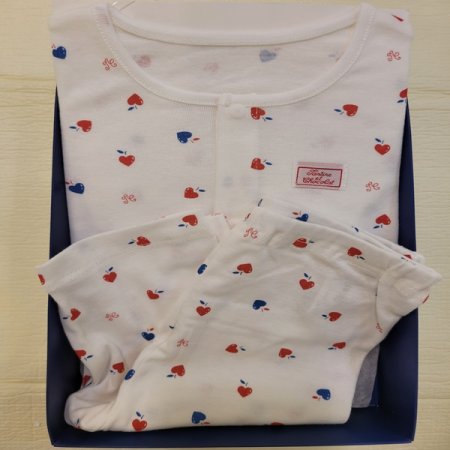 백일돌선물 하트슬림내의