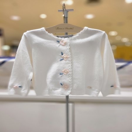 외출복선물팜로즈니트가디건 