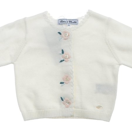 외출복선물팜로즈니트가디건 