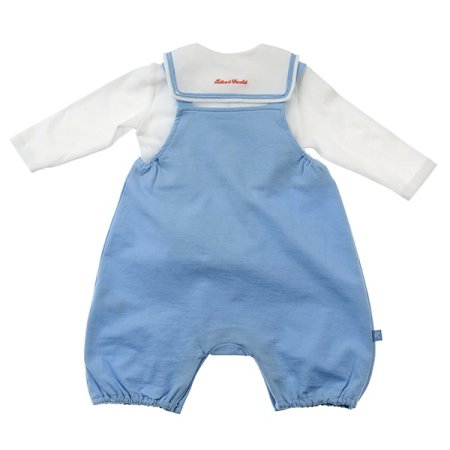 백일돌선물오리멜빵상하B