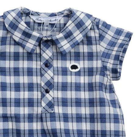 백일선물플렌체크슈트SET