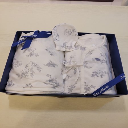 출산신생아선물넬라3종세트B