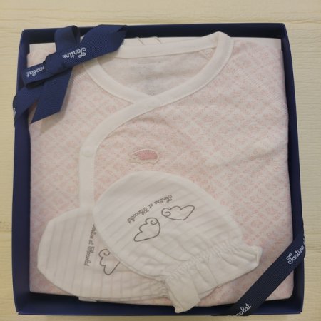 출산신생아선물블핑배냇손싸개2종