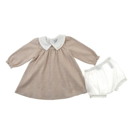 외출복선물드봉체크원피스