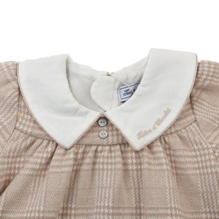 외출복선물드봉체크원피스