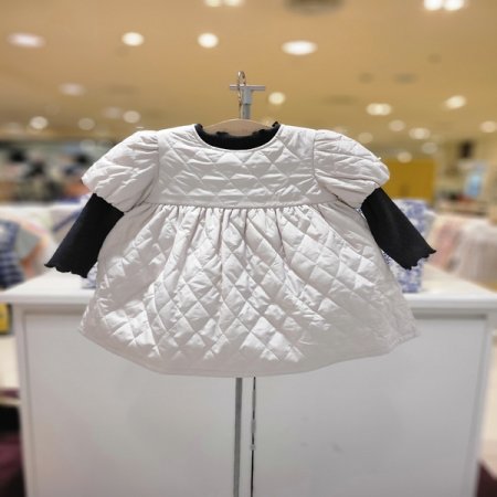 외출복선물포피패딩원피스SET