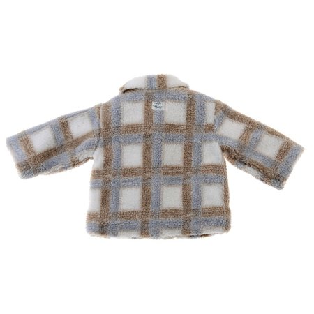 외출복선물드봉체크퍼자켓