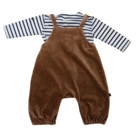 2025신상브라운멜빵상하