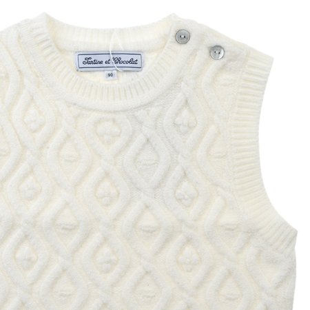 외출복쥬디니트조끼