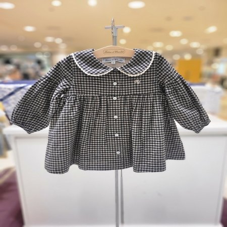 외출복선물)루미에체크원피스