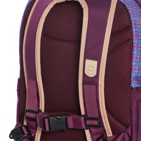 빈  BW12AB01BD_여아 버건디 책가방