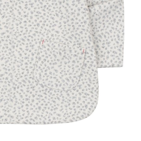 여아 아이보리 프릴카라장식 롱티셔츠