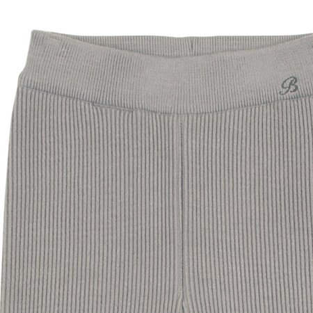 그레이 니트 골지 쫄바지