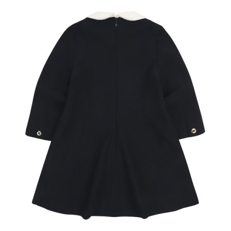 네이비 플레어 원피스