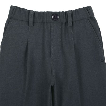 그레이 주름 팬츠