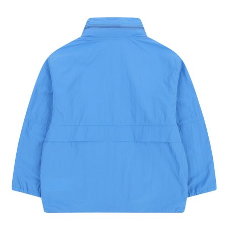 블루 화섬 윈드브레이커 점퍼