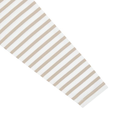 베이지 스트라이프 티셔츠