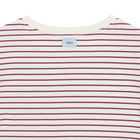 레드 스트라이프 티셔츠