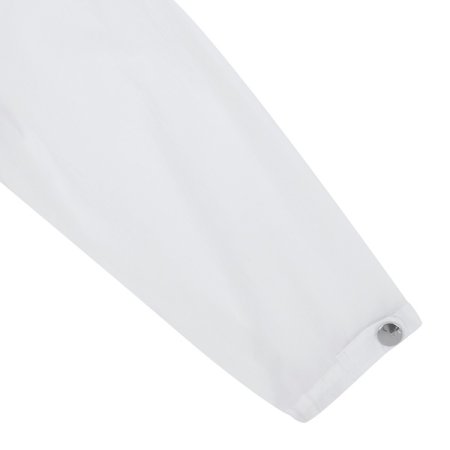 화이트 후드 윈드브레이커 점퍼