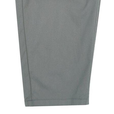 카키 8부 면스판 배기팬츠