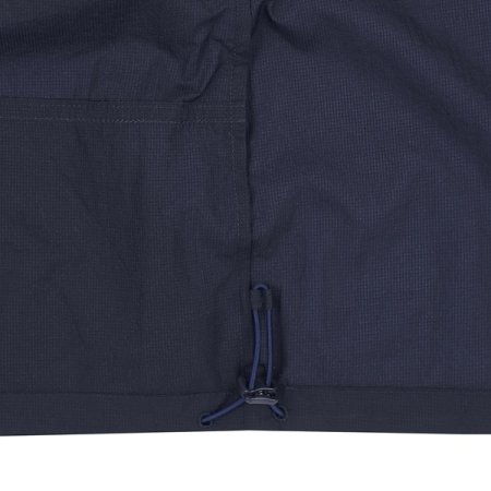 네이비 후드 윈드브레이커 점퍼