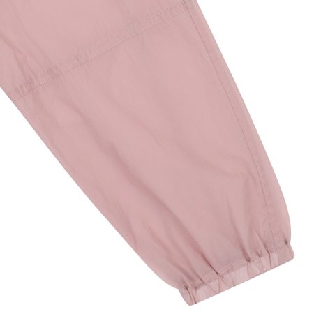 핑크 후드 윈드브레이커 점퍼