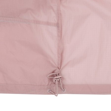 핑크 후드 윈드브레이커 점퍼