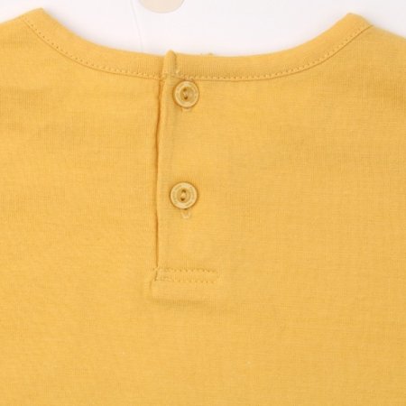 슬릿반소티셔츠옐로우