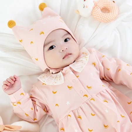 핑크레센긴소바디수트