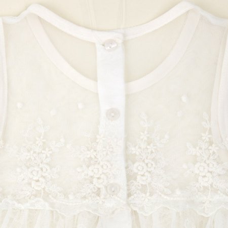 망사레이스민소원피스