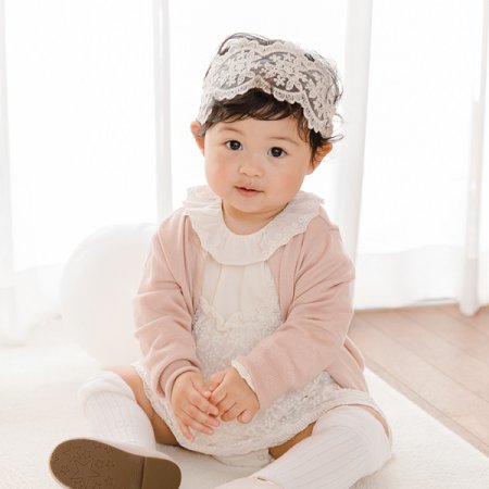 멜빵레이스긴소 바디수트세트