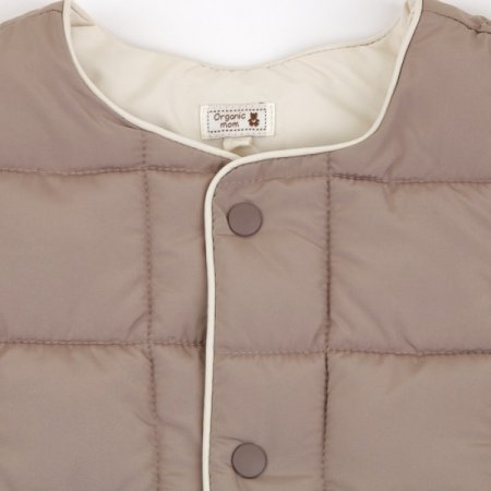 모카스퀘어경량패딩조끼