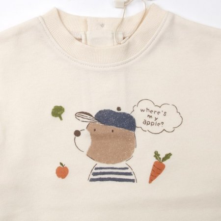 베어푸룻긴소맨투맨