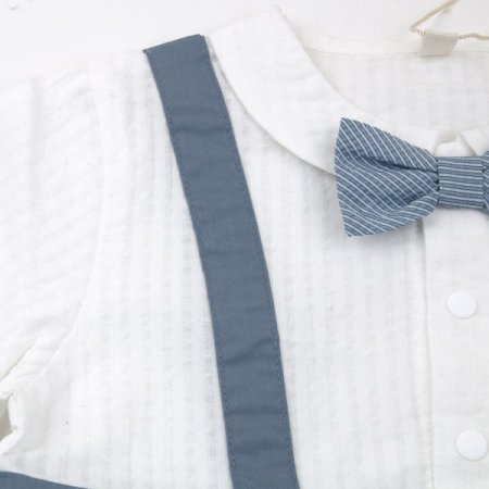 푸른정장반소바디수트