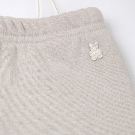 크림니트배색레깅스