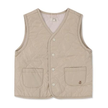 베이웨이브패딩조끼