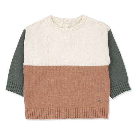 칼라블럭스웨터