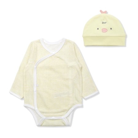 리온느긴소배내수트모자세트