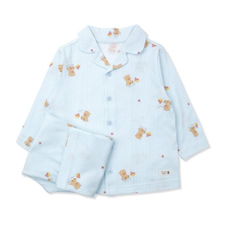 블루야미긴소잠옷