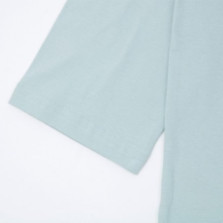 오가닉맘  TIYLTS02_주니어민트로고칠부티셔츠