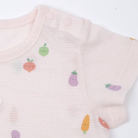 아롱다롱반소바디수트모자세트